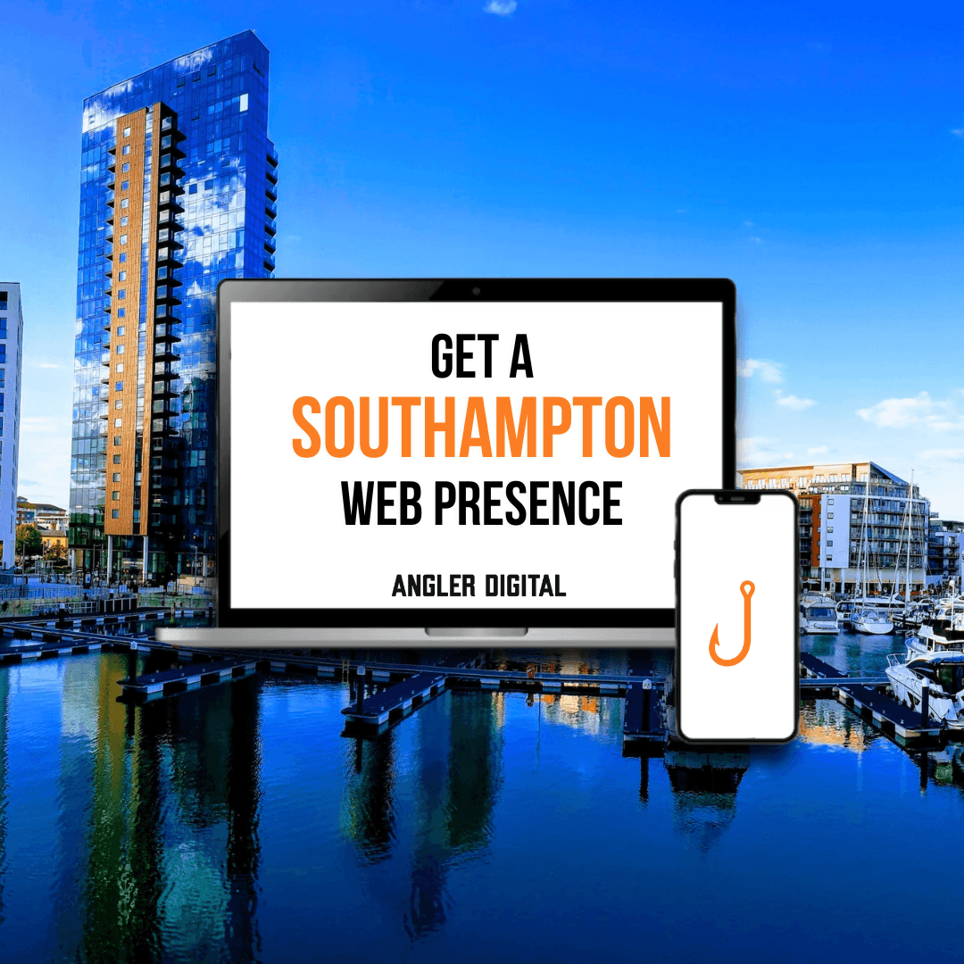 Web design mockup for Southampton